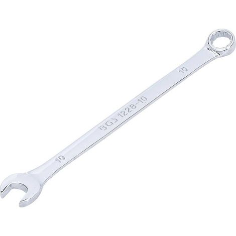 Clé Mixte Extra Longue 10 mm - Acier Résistant - Précision et Confort d Utilisation, Zones Difficiles - D-Work (1/5)