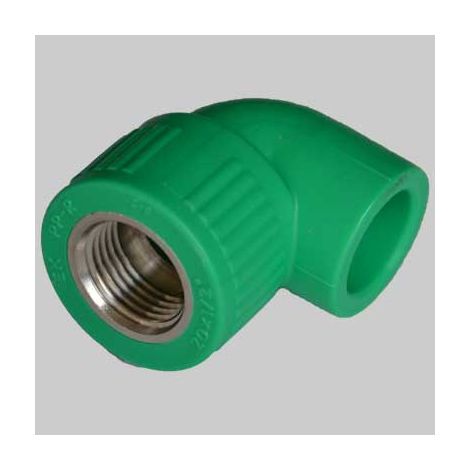 GOMITO FEMMINA FILETTATO FEMMINA  3/4 x 25     WAVIN