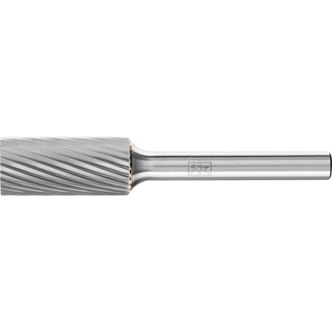 PFERD Hartmetall Frässtift Zylinder ZYA Ø 12x25 mm Schaft-Ø 6 mm Z3 universal mittel (1/5)