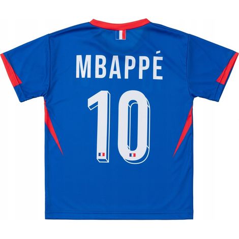 Maillot de football bleu Mbappé France pour enfants - Fan de sport 140