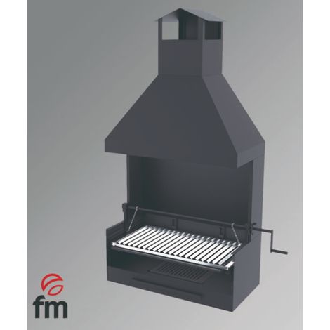BARBACOAS FR CARBÓN Y LEÑA MODELO BVE-82 DE FM BARBACOAS (1/3)