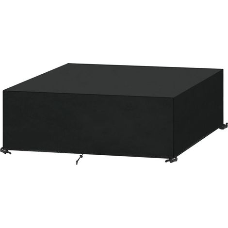GABRIELLE Housse Salon de Jardin, Housse de Table Jardin, Housse de Protection Meubles Bâche Protection Table de Jardin Imperméable, Coupe-Vent, Anti-UV Oxford Bache Table Exterieur, 200x100x71cm (1/5)
