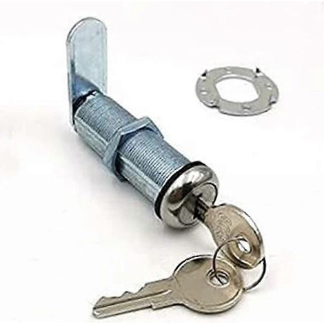 Lot de 2 verrous à came extra-longs pour camping-car avec code de clé 8025, résistants aux intempéries, pour tiroirs épais et portes de compartiments, remplaçant le verrou CH751Lu (1/5)