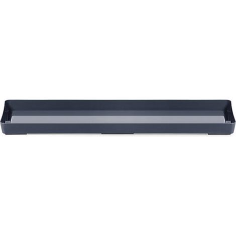 Support pour pot de fleurs de balcon, anthracite, 54,5 cm, Agro