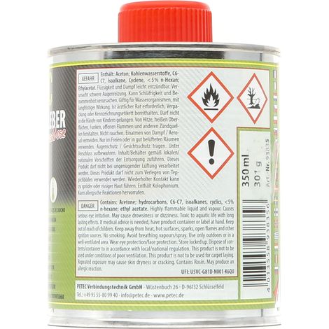 Colla per profili petec 50093835 applicatore pennello 350 ml