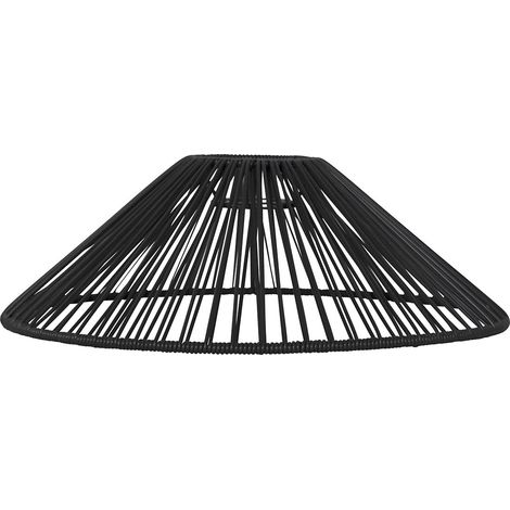 Star Lampenschirm Vide, schwarz, 38x12 cm, für E27, (1/5)
