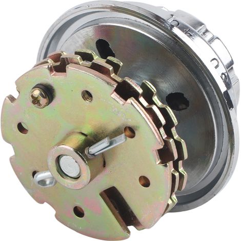 Cadenas à combinaison métallique à molette pour coffret bijoux, coffre-fort et armoire à documents, serrure à code rotatif (1/5)