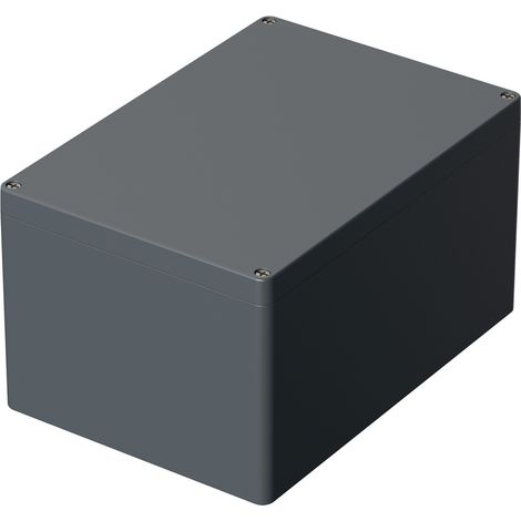 Bopla EUROMAS A 165 01165000 Industrie-Gehäuse Aluminium  Silber-Grau (RAL 7001) 1 St. (1/2)