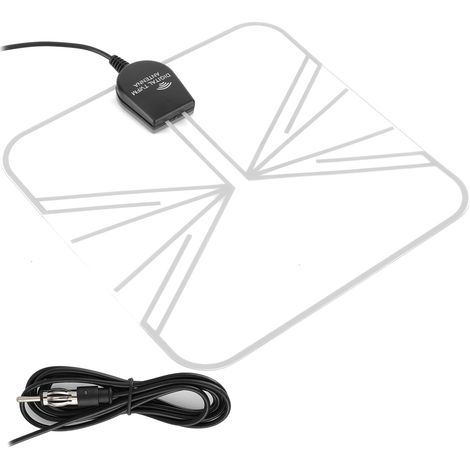 Antenne TV HD numérique extérieure, récepteur de signal analogique, antenne mobile universelle, qualité vocale claire, réception FM (1/5)