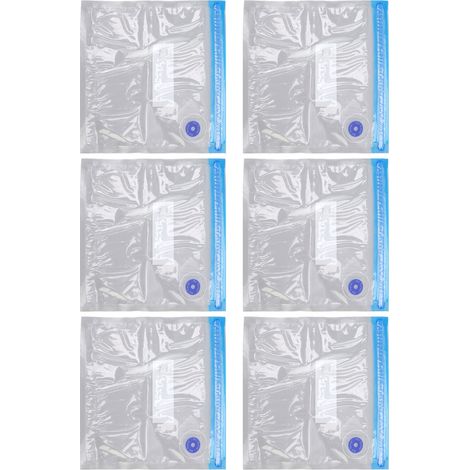 Lot de 10 sacs sous vide alimentaires 22 x 21 cm, épais et transparents, de qualité alimentaire, pour la cuisine. (1/5)