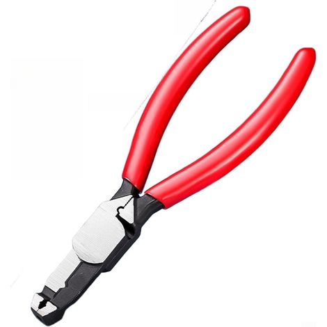 Jeu de pinces multifonctions, 9", acier, rouge, pour atelier (1/5)
