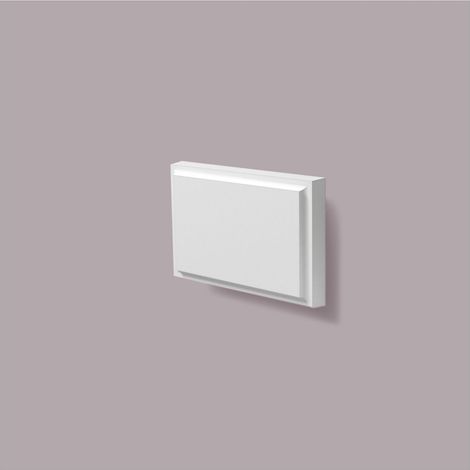Bugnato NMC BA10 DOMOSTYL Noel Marquet modanatura per facciata elemento decorativo elemento di facciata design classico senza tempo bianco (1/3)