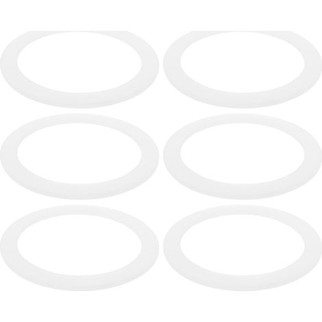 6pcs Joints en Silicone pour Cafetières Expresso Compatibles avec 9 Tasses (1/5)