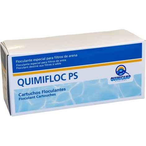Cartucce flocculanti QP Quimifloc per filtro a sabbia 4x24 203505 (1/3)