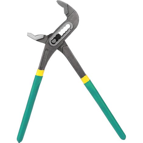 Pinza multipresa da 12 pollici – linguetta/scanalatura – acciaio 45 – canale regolabile – chiave – tubo/vite/dado