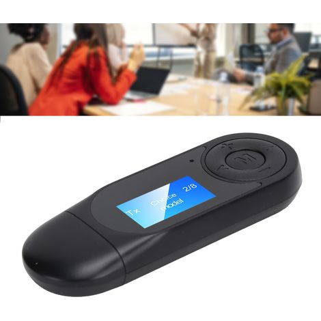 Adaptateur Bluetooth 5.0 Émetteur Récepteur Audio 2 en 1 avec Fonction Mains Libres (1/5)