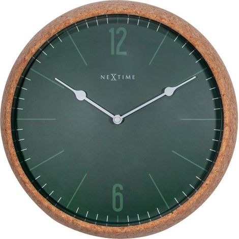 Orologio da parete NeXtime 3509 GN con coperchio in sughero. (1/5)