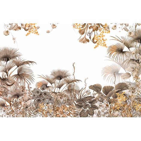 Papier peint panoramique - Plantes Tropicales - 130 cm x 87 cm (1/2)
