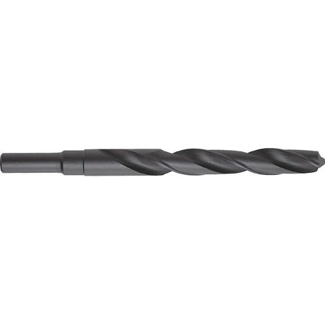 Broca helicoidal DIN 338 tipo N HSS laminada con mango reducido, Ø14.5mm Ruko 200145