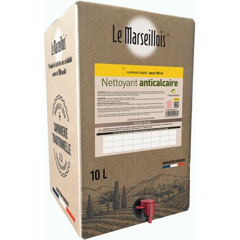 Entkalker-Reiniger Ecocert Bib 10l - Le Marseillois
