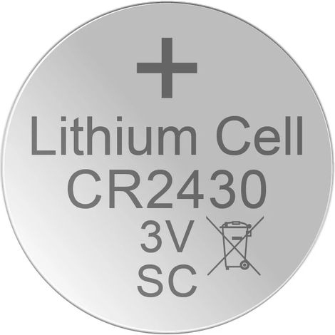 XCell Knopfzelle CR2430 3 V 5 St. 290 Lithium (1/2)