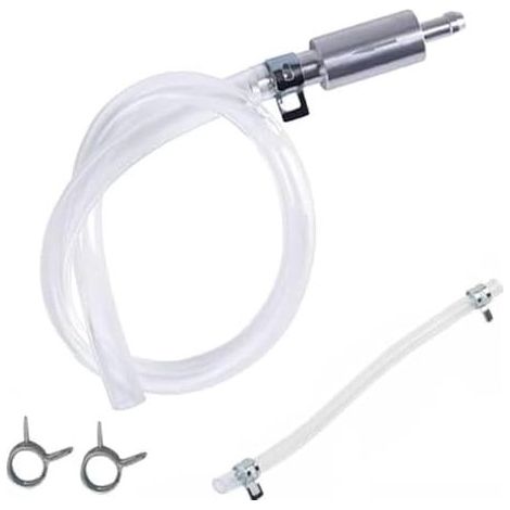 Tubo di spurgo freni con valvola di non ritorno, valvola di spurgo freni unidirezionale, kit di spurgo freni per moto, tubo idraulico, sostituzione del fluido frizione auto (1/5)