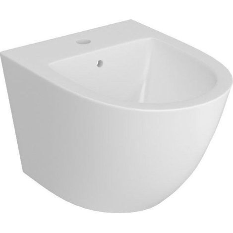 LAVITA Universal Wand-Bidet Sofi mit Hahnloch und Überlaufschutz aus Keramik (1/3)