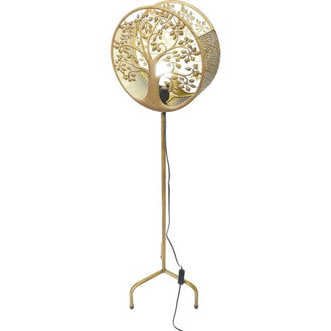 Signes Grimalt Lampe von Life Tree  Goldfußlampe - 130x30x12 cm