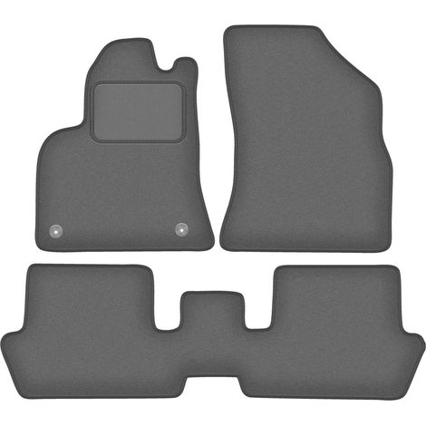 Tapis de sol graphite pour Peugeot 3008 I monospace (2009-2016)