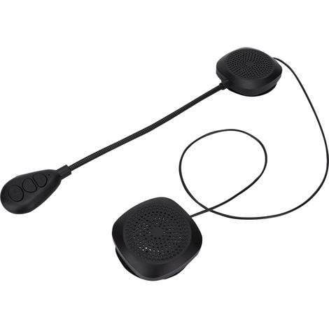 MH05 Casque de moto stéréo et étanche avec oreillette Bluetooth 5.0 et réponse automatique
