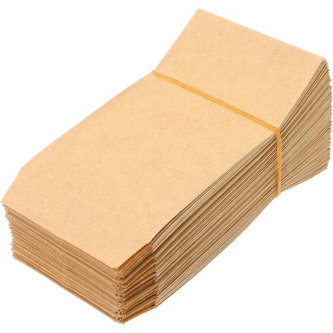 100 Stück Kraftpapiertüten aus Kraftpapier Natürlich