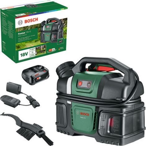 Bosch Home and Garden Fahrradreinigungsgerät Fontus 18V-6 Akku-Hochdruckreiniger 20 bar Kaltwasser (1/5)