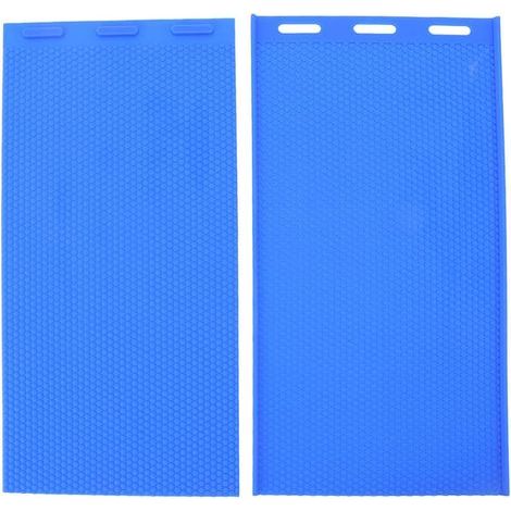 Moule de Feuille de Cire d'abeille, Presse en Silicone Souple pour Ruche Apicole, 2 Pièces, Outil d'Embossage pour Apiculture, Accessoire Essentiel pour Artisans en Apiculture (1/5)