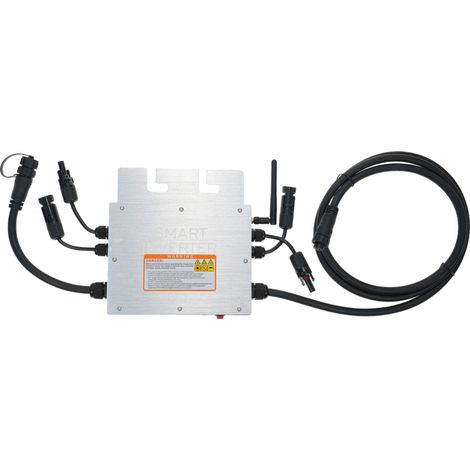 Onduleur solaire micro-réseau 700 W, étanche IP65, contrôle WiFi, identification automatique, convertisseur CC/CA 120/230 V (1/5)