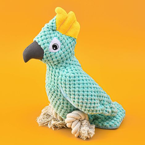 Light Blue Plush Dog Toy for Puppy and Medium Large Dogs, Squeaky Dog Toy, Chew Toys for Dogs, Puppy (1/4)