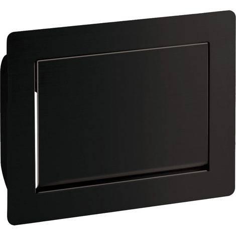 Trappe rectangle de poubelle encastrable - multi-usage - Décor : Noir - SUGATSUNE