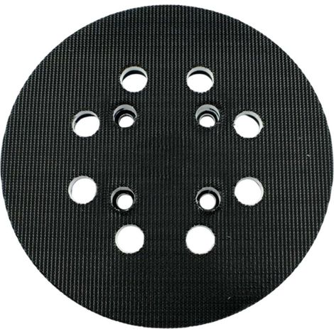 Plateau ponçage 125mm pour Bosch PEX series - Dureté moyenne - Système accessoires complet - Installation facile (1/4)