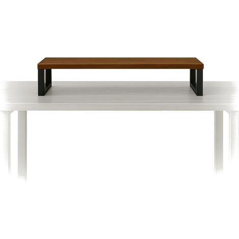 Mensola bassa, marrone scuro, tavolino da caffè, 90x20x10 VP14 Begryf (1/5)