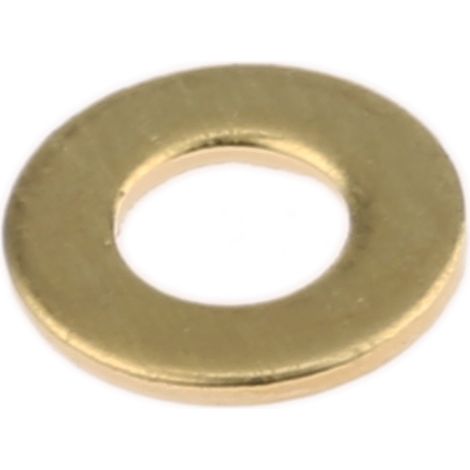 Rondelle plate, M4, Laiton, 4.3mm x 9mm ( Prix pour Sachet de 250 )
