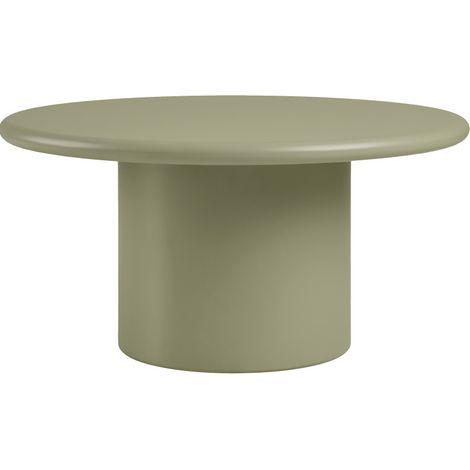 MAT-Table basse verte ø80 cm (1/5)