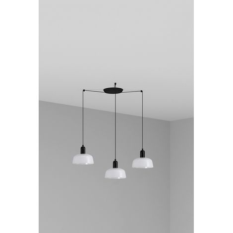 TATAWIN S 3L Colgante cristal blanco
