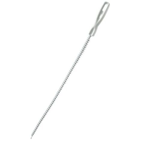 2 Pcs Brosse de Nettoyage de Drain D'égout, Flexible 45cm évier Brosse de Nettoyage pour Débouchage de Canalisation et Les Tuyaux, Vidange Drague Outil pour Salle de Bains Cuisine (2 Pièces)