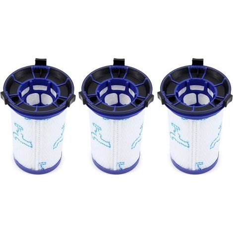 Lot de 3 filtres pour aspirateur Rowenta Air Force 360 X-Pert RH9015WO (ZR009001) (1/5)