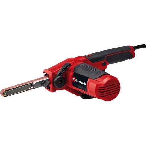Einhell Bandfeile TC-BF 500 E (500 Watt, Geschwindigkeit bis 1.700 m/min, Dauerlaufarretierung, integrierte Staubabsaugung, Drehzahlelektronik, inkl. 6x Schleifbänder) (1/5)