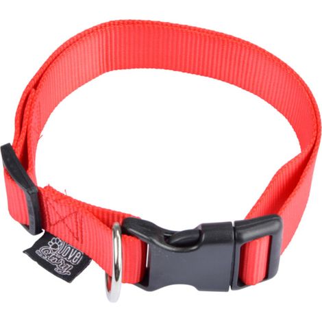 Collier Réglable pour Chien "Essentiel" 45cm Rouge (1/2)