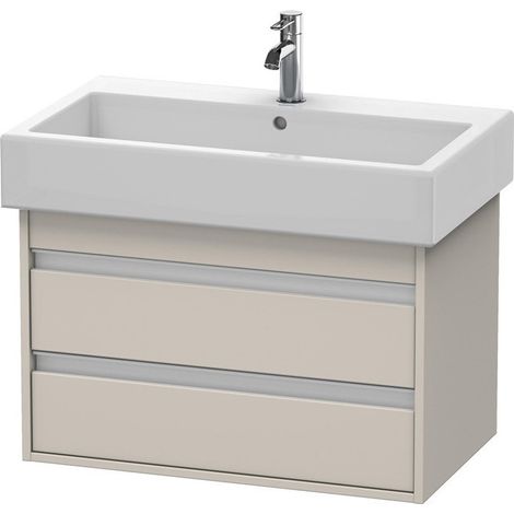 KETHO mobile lavabo 440x750x410mm tortora