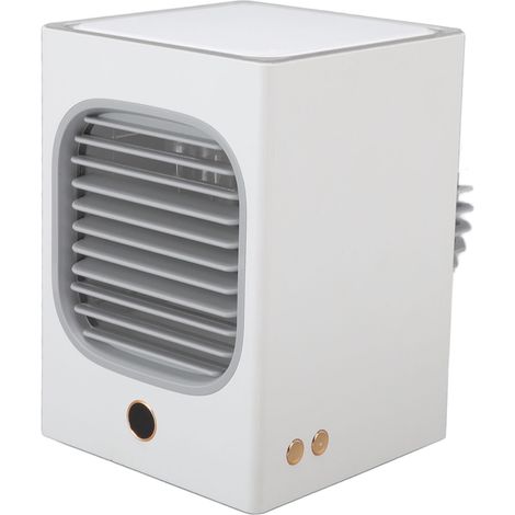 Multifunktions-Lüfter mit Klimaanlage, leiser, tragbarer USB-Tischventilator für Zuhause, Büro und Wohnzimmer (1/5)
