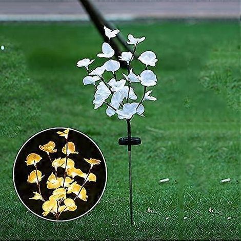 Gartenleuchte, Solar-Außenleuchte, kabellose automatische LED-Solar-Pollerleuchte