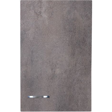 Pensile 45x32 anta corten grigio maniglia sinistra (1/4)