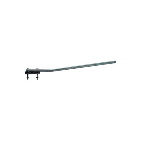 STENDIBIANCHERIA FISSO DA BALCONE SMALTATO- - cm.58x3x1,5 - 1 coppia